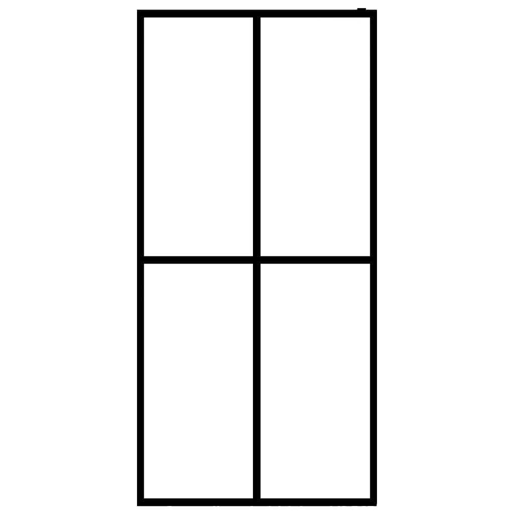 Cabina Doccia con Schermo in Vetro Temperato Glassato 140x195cm - homemem39