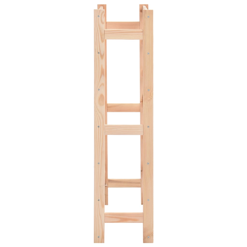 Portavini da 42 Bottiglie in Legno di Pino - homemem39