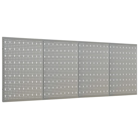 Pannelli per Utensili a Parete 4 pz 40x58 cm in Acciaio | homemem39