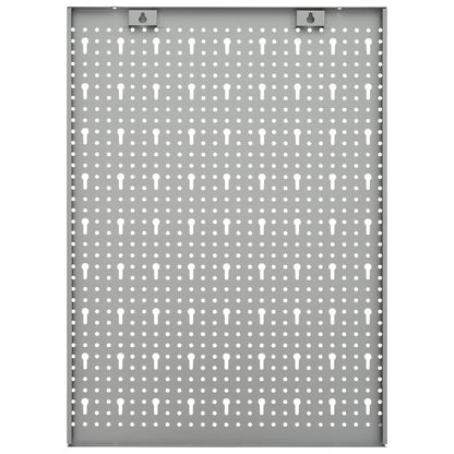 Pannelli per Utensili a Parete 4 pz 40x58 cm in Acciaio | homemem39