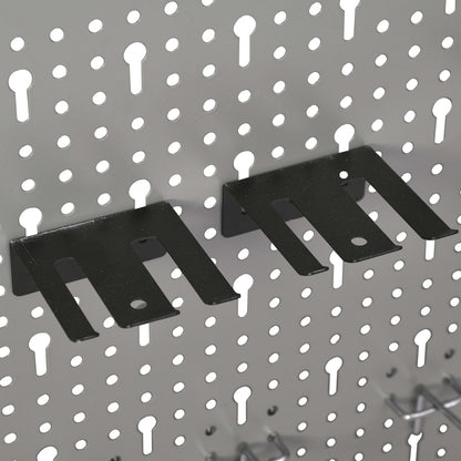 Pannelli per Utensili a Parete 3 pz 40x58 cm Acciaio | homemem39