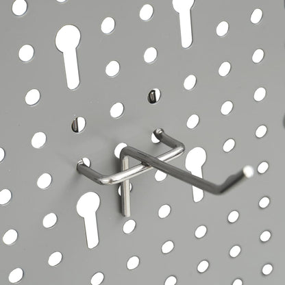 Pannelli per Utensili a Parete 3 pz 40x58 cm Acciaio | homemem39