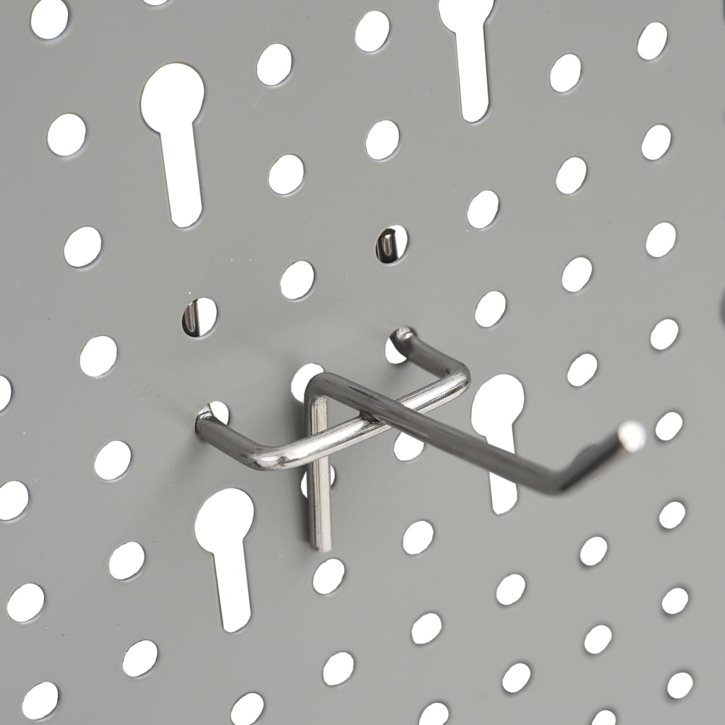 Pannelli per Utensili a Parete 4 pz 40x58 cm Acciaio | homemem39