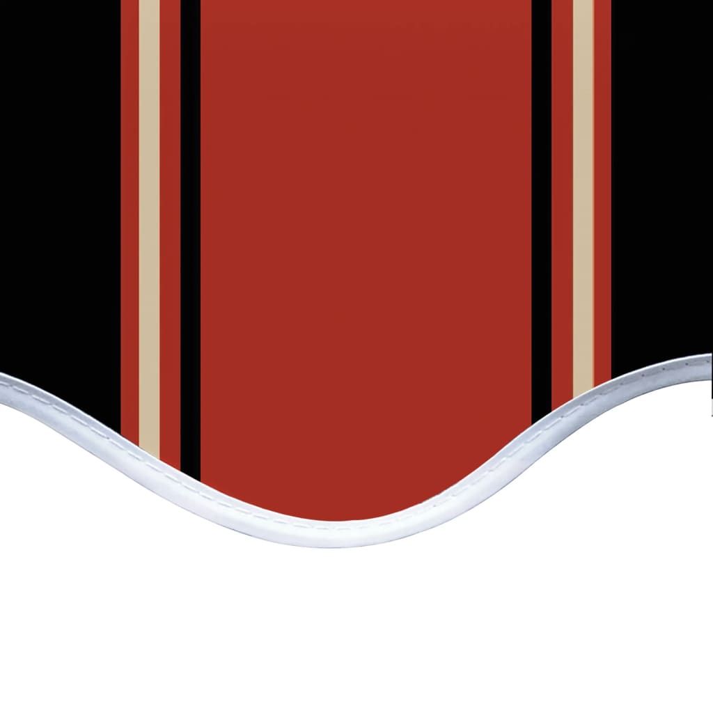 Tenda da Sole in Tela Arancione e Marrone 500x300 cm - homemem39