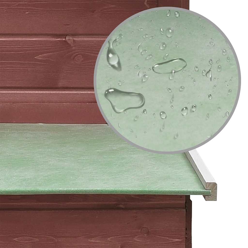 Pollaio Moca 170x81x110 cm in Legno Massello di Pino e Abete - homemem39