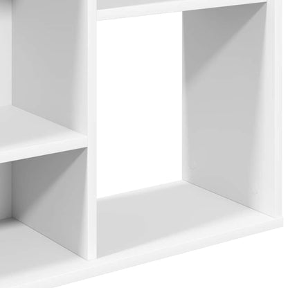 Libreria/Divisorio Bianco 100x24x140 cm in Legno Multistrato | homemem39