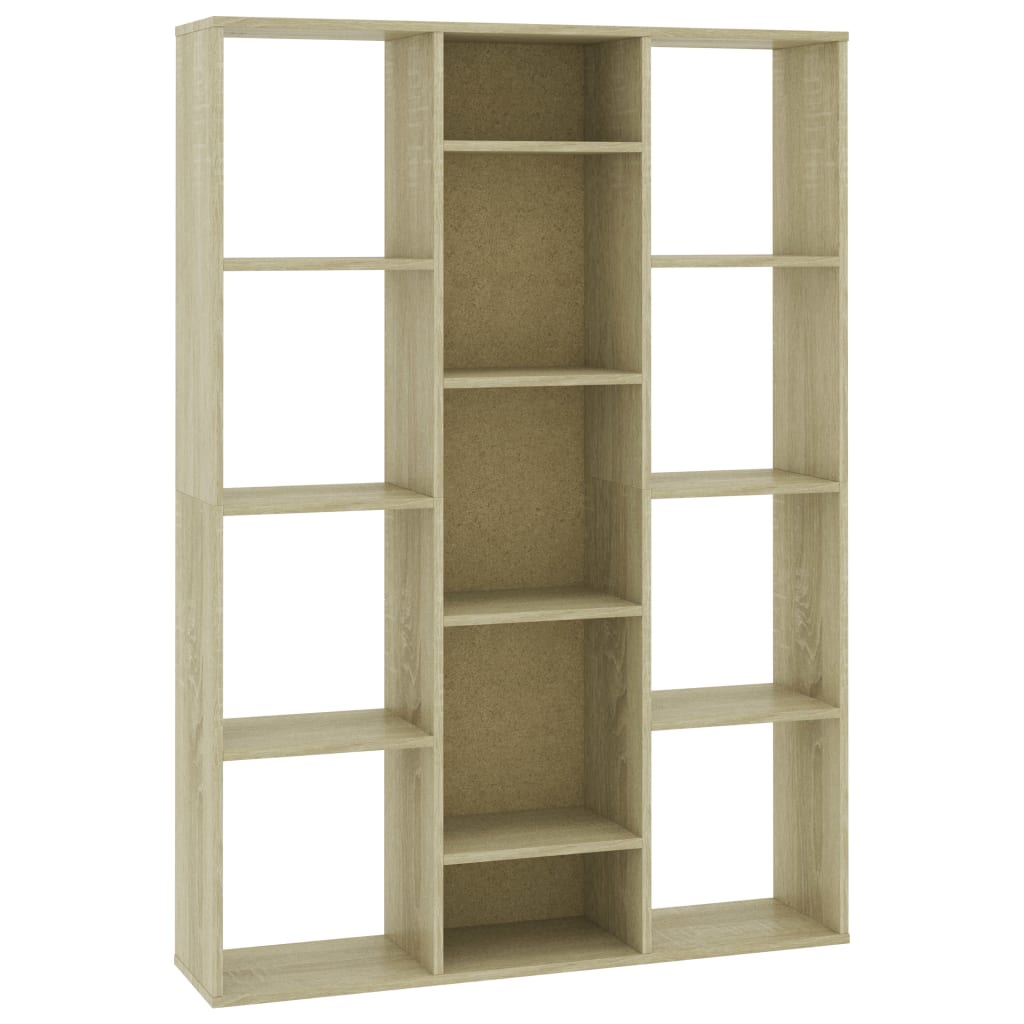 Libreria/Divisorio Rovere Sonoma 100x24x140cm Legno Multistrato - homemem39