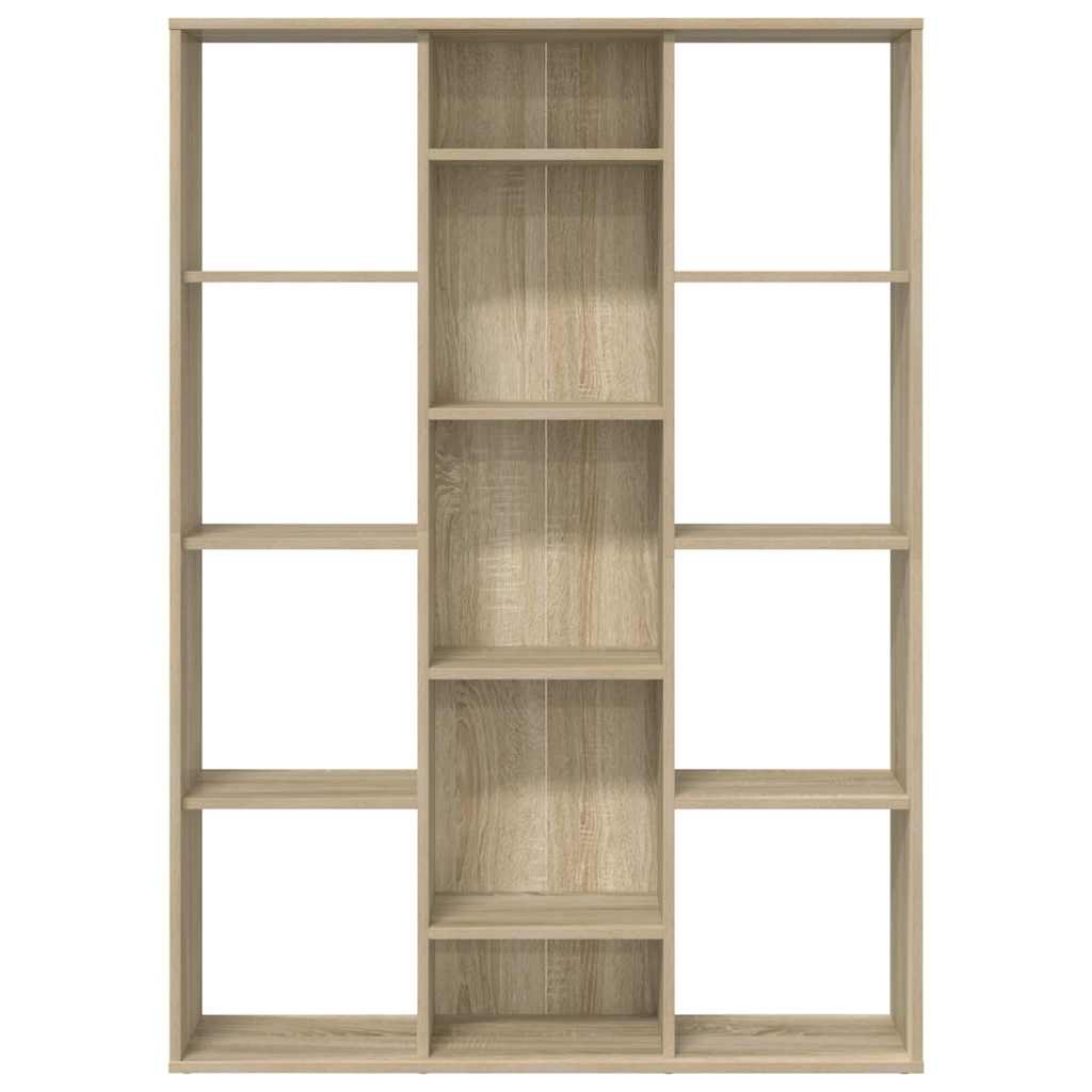 Libreria/Divisorio Rovere Sonoma 100x24x140cm Legno Multistrato - homemem39