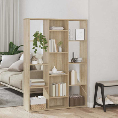 Libreria/Divisorio Rovere Sonoma 100x24x140cm Legno Multistrato