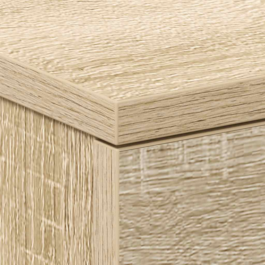 Comodini 2 pz Rovere Sonoma 38x35x56 cm in Legno Multistrato - homemem39