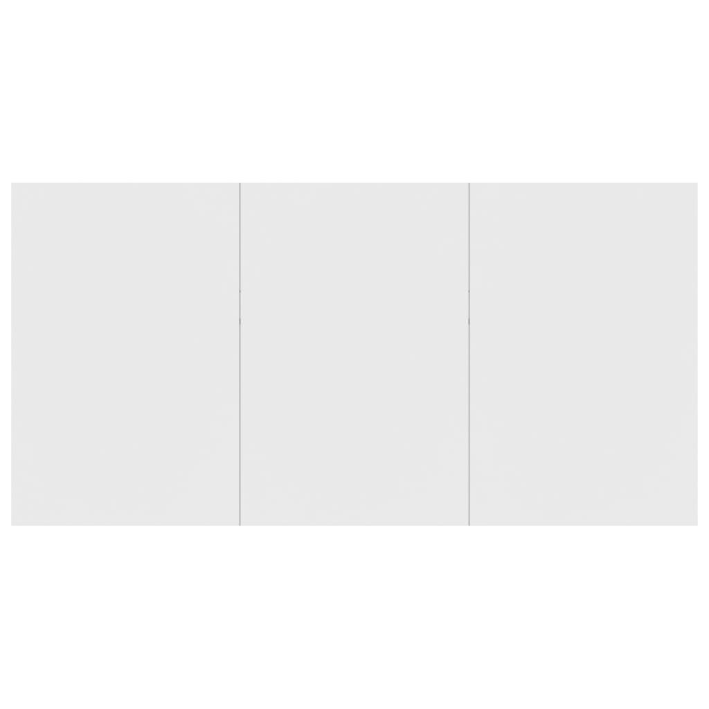 Tavolo da Pranzo Bianco 180x90x76 cm in Legno Multistrato - homemem39