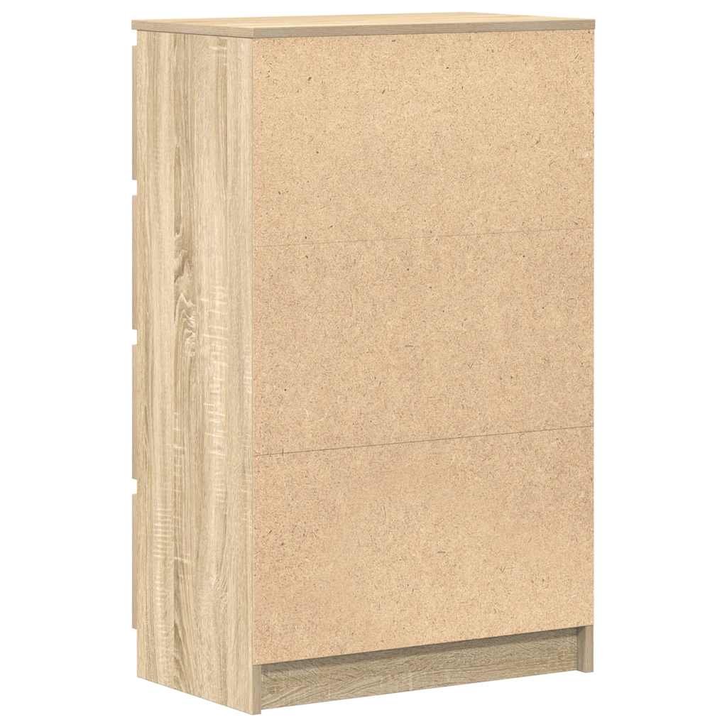 Credenza Rovere Sonoma 60x35x98,5 cm in Legno Multistrato - homemem39