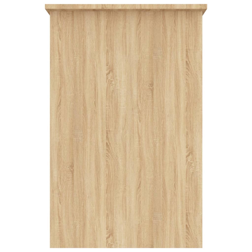 Scrivania Rovere Sonoma 100x50x76 cm in Legno Multistrato - homemem39