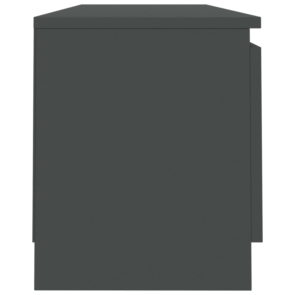 Mobile Porta TV Grigio 120x30x35,5 cm in Legno Multistrato | homemem39