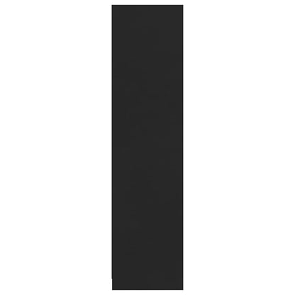 Armadio con Cassetti Nero 50x50x200 cm in Legno Multistrato - homemem39