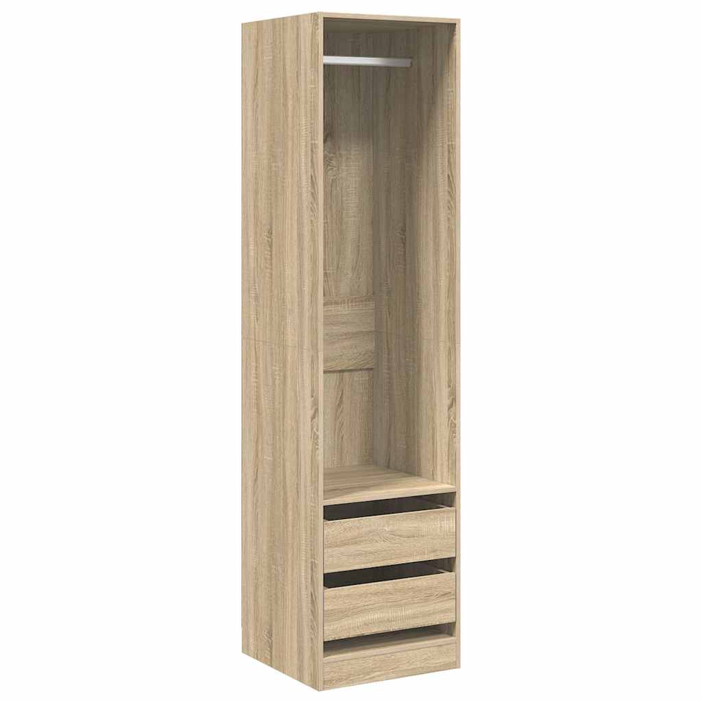 Armadio Cassetti 50x50x200 cm legno multistrato