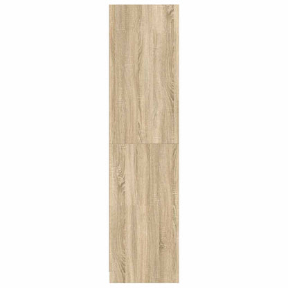 Armadio Cassetti Rovere Sonoma 50x50x200 cm Legno Multistrato