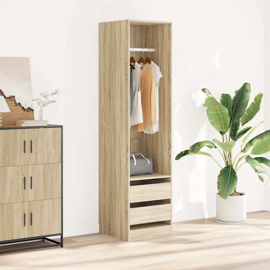 Armadio Cassetti 50x50x200 cm legno multistrato