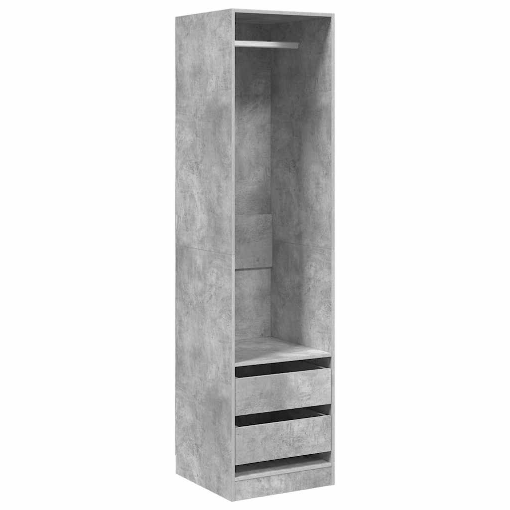 Armadio Cassetti 50x50x200 cm legno multistrato