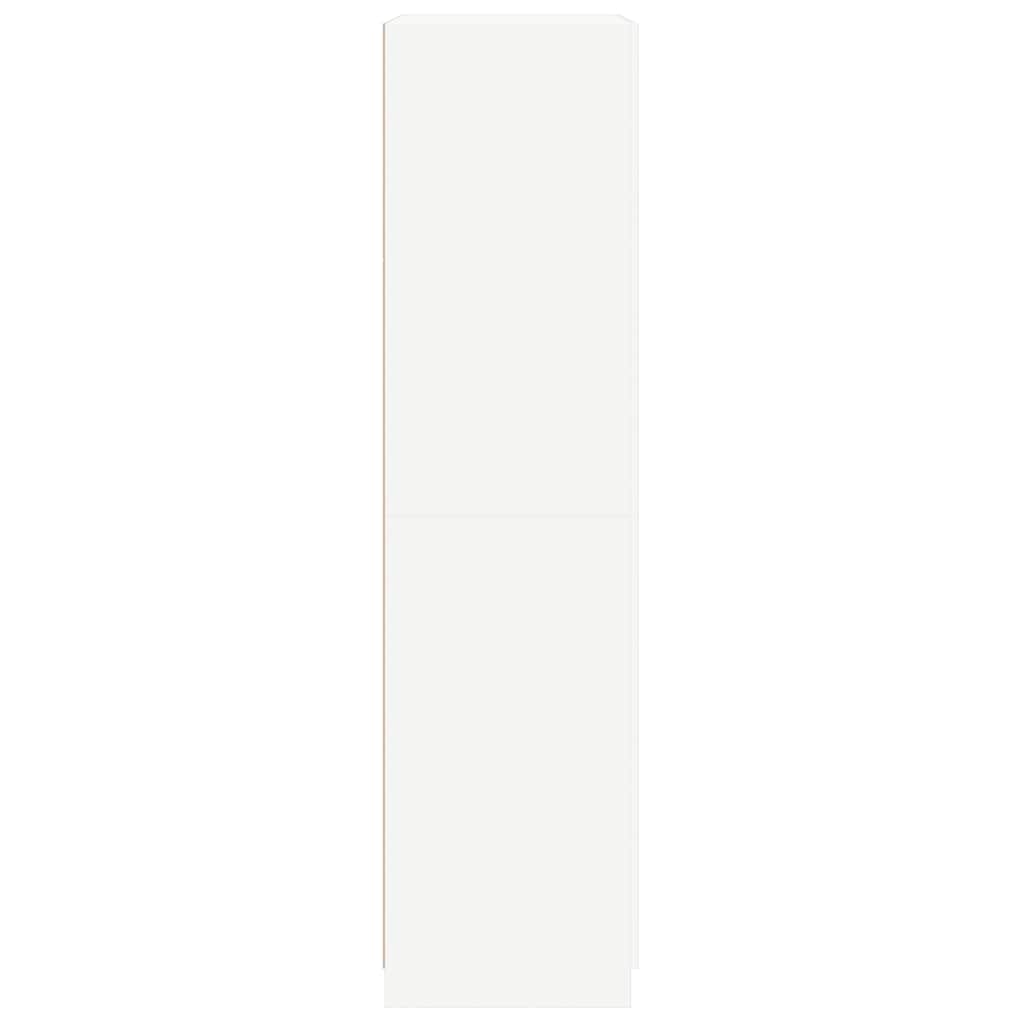 Armadio Bianco 90x52x200 cm in Legno Multistrato