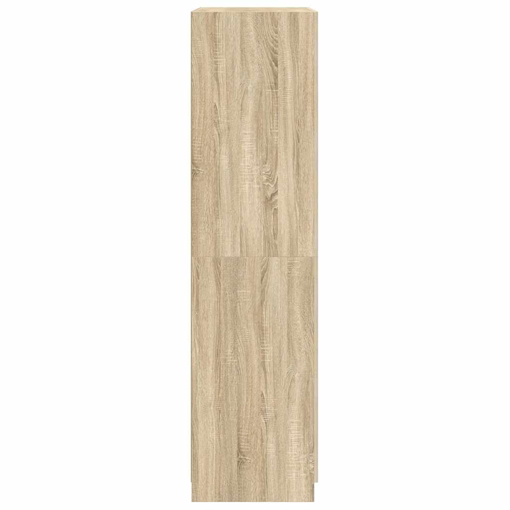 Armadio Rovere Sonoma 90x52x200 cm in Legno Multistrato