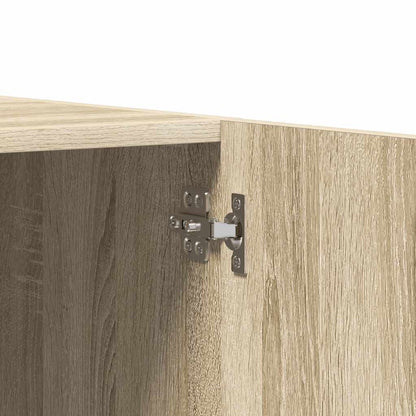Armadio Rovere Sonoma 80x52x180 cm in Legno Multistrato
