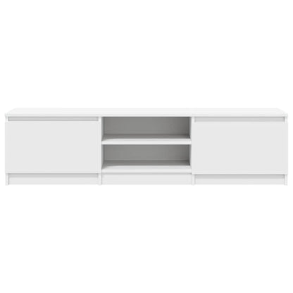 Mobile Porta TV Bianco 140x40x35,5 cm in Legno Multistrato - homemem39