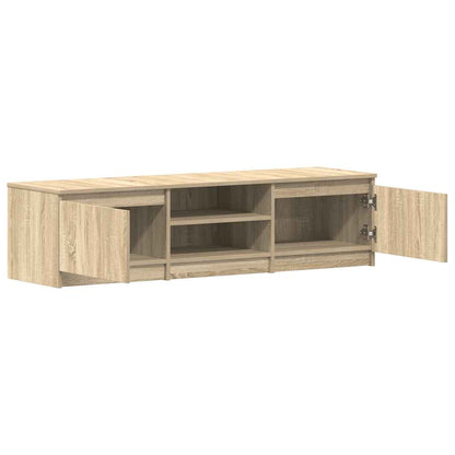 Mobile TV Rovere Sonoma 140x40x35,5 cm in Legno Multistrato | homemem39