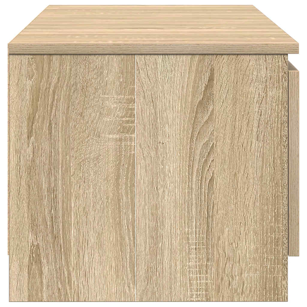 Mobile TV Rovere Sonoma 140x40x35,5 cm in Legno Multistrato - homemem39