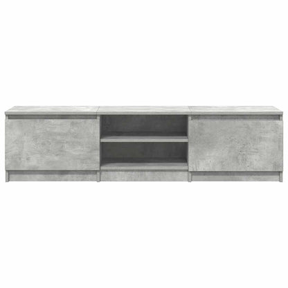 Mobile Porta TV Grigio Cemento 140x40x35,5 cm Legno Multistrato