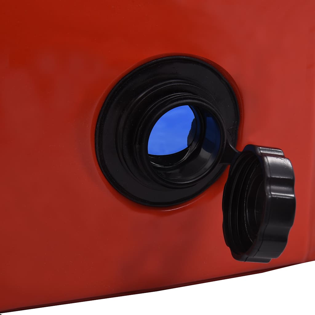 Piscina per Cani Pieghevole Rossa 120x30 cm in PVC | homemem39