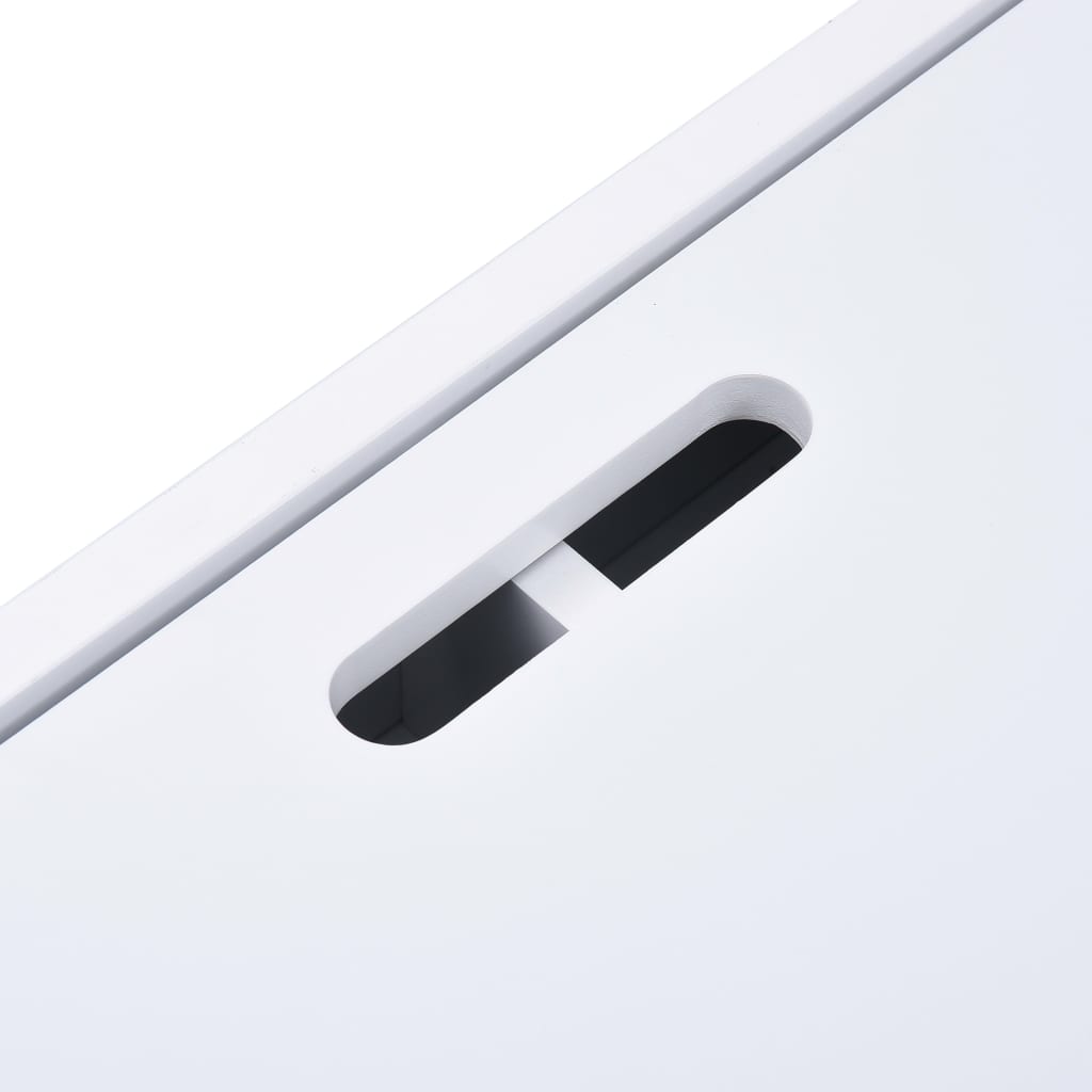 Set Sedie e Tavolo Lavagna per Bambini 3 pz Nero e Bianco - homemem39