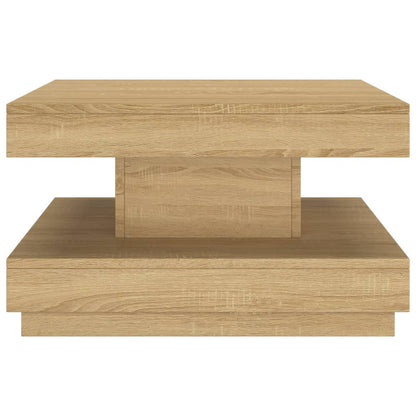 Tavolino da Salotto Marrone Chiaro 60x60x35 cm in MDF | homemem39