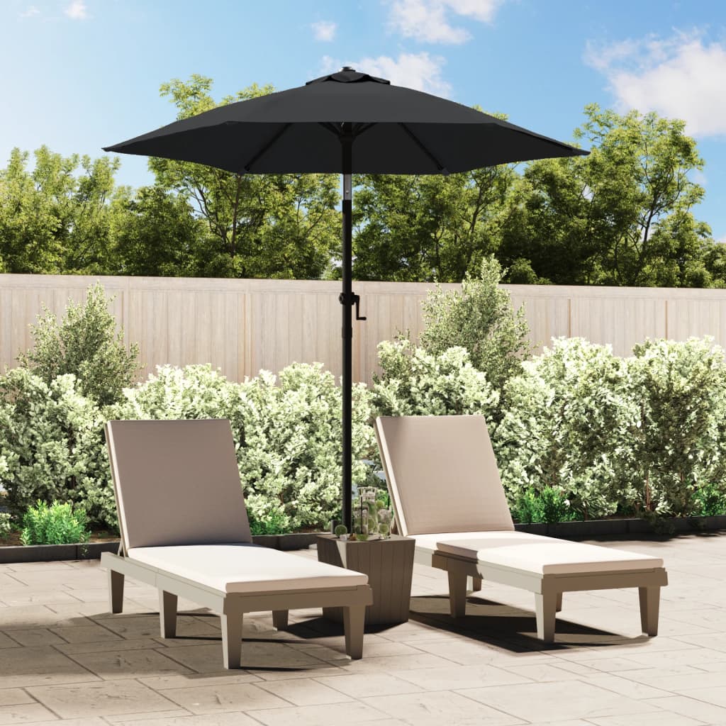 Ombrellone Antracite 200x224 cm in Alluminio | homemem39