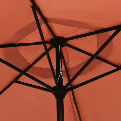 Ombrellone Terracotta 200x224 cm in Alluminio | homemem39