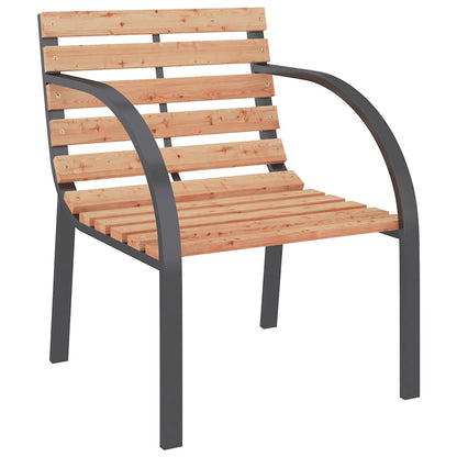 Sedie da Giardino 2 pz in Legno | homemem39