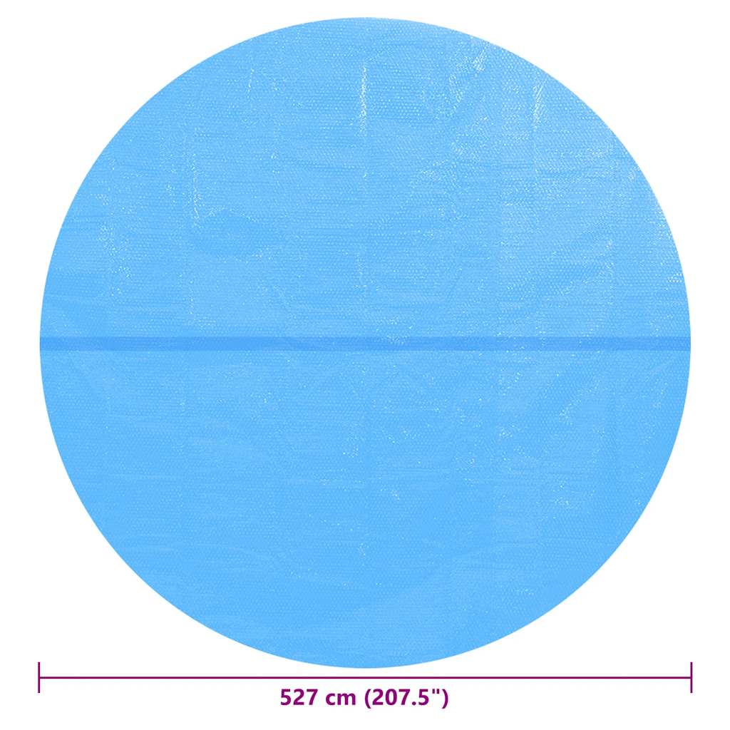 Copertura per Piscina Blu 527 cm in PE - homemem39