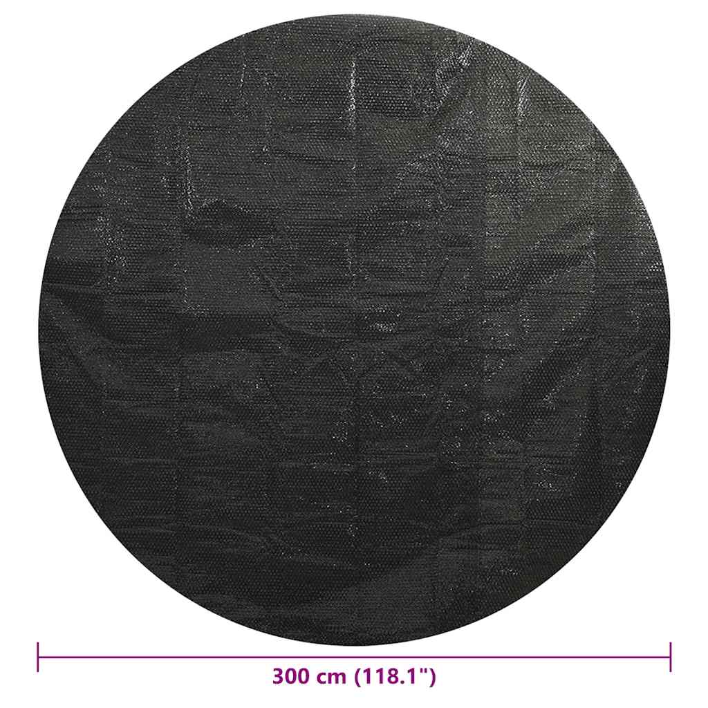 Copertura per Piscina Nera 300 cm PE | homemem39
