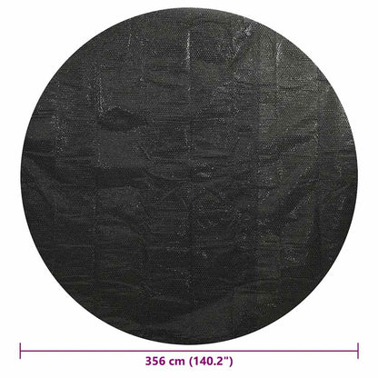 Copertura per Piscina Nera 356 cm PE