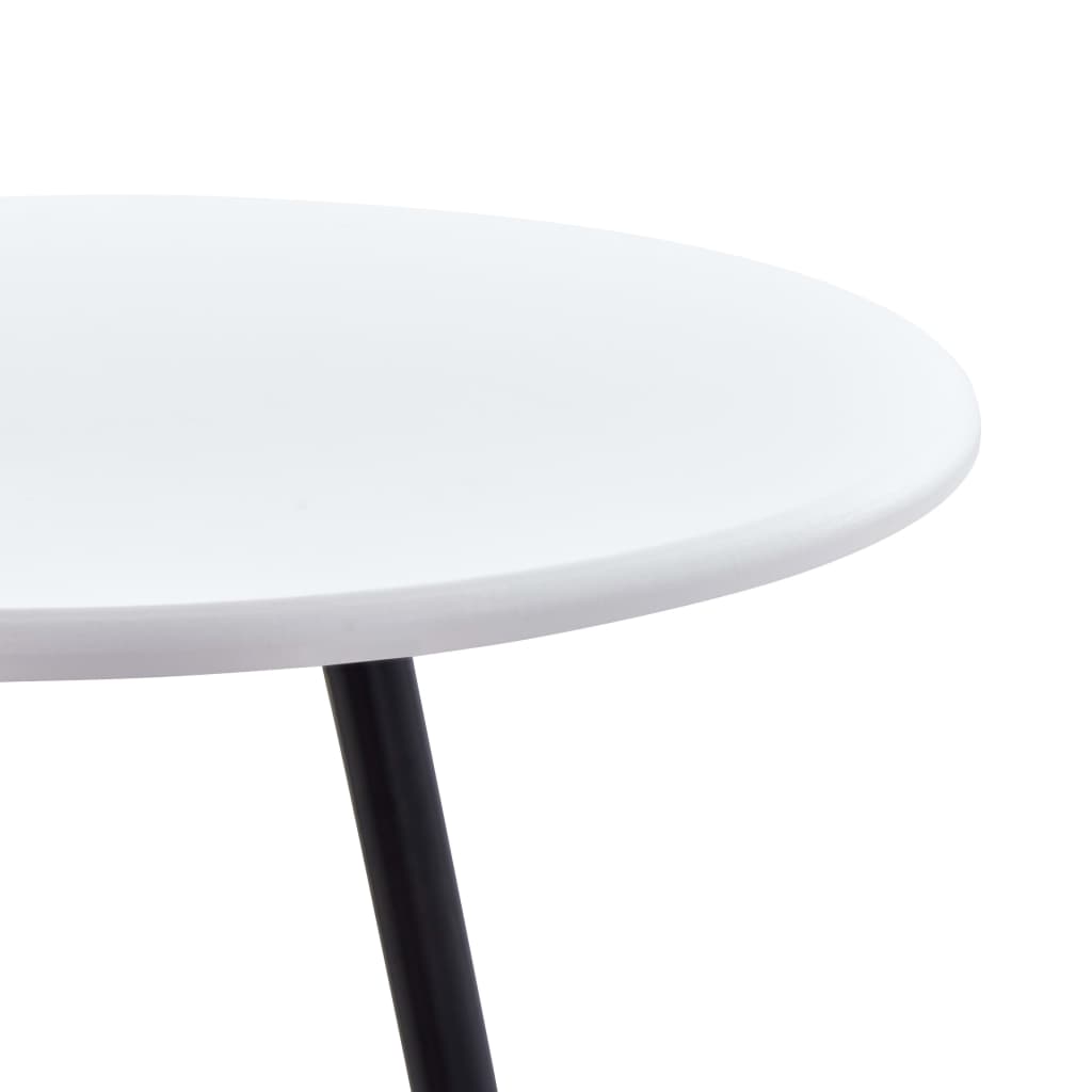 Tavolo da Bar Bianco 60x107,5 cm in MDF - homemem39