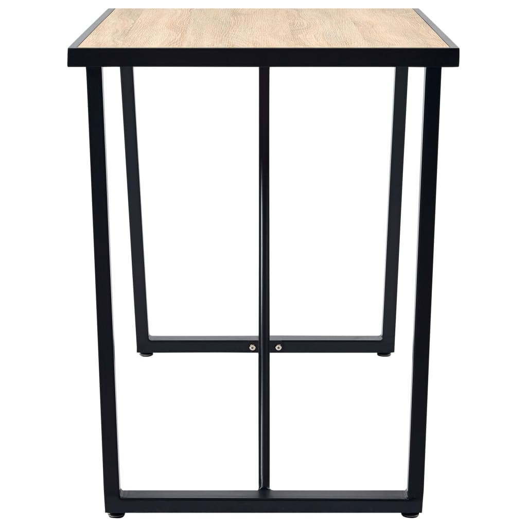 Tavolo da Pranzo Rovere 120x60x75 cm in MDF