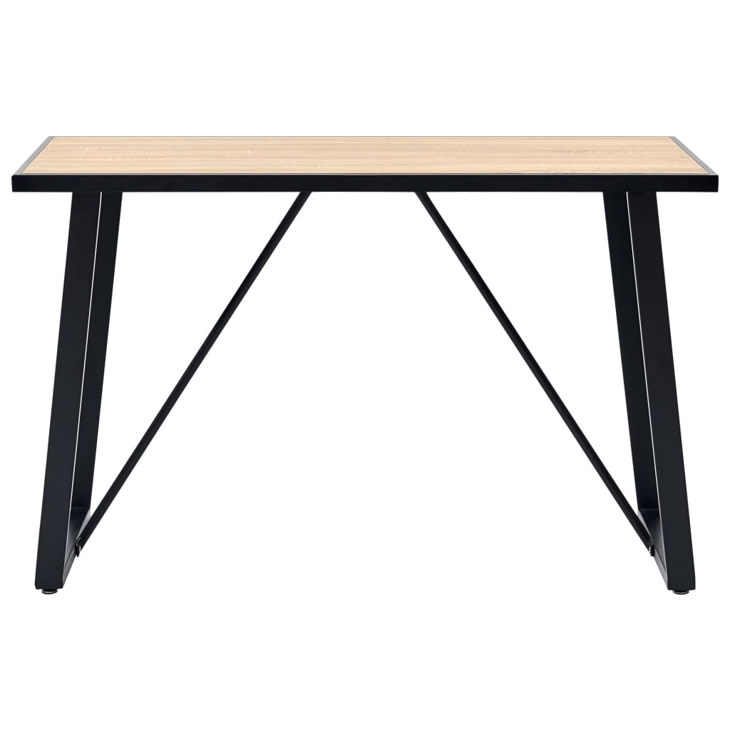 Tavolo da Pranzo Rovere 120x60x75 cm in MDF