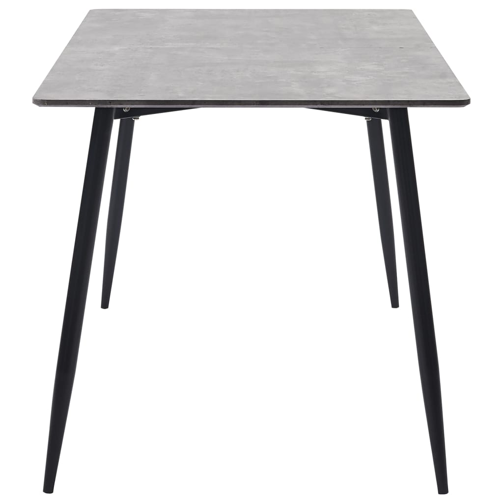 Tavolo da Pranzo Grigio 160x80x75 cm in MDF | homemem39