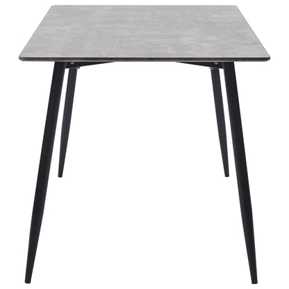 Tavolo da Pranzo Grigio 160x80x75 cm in MDF | homemem39