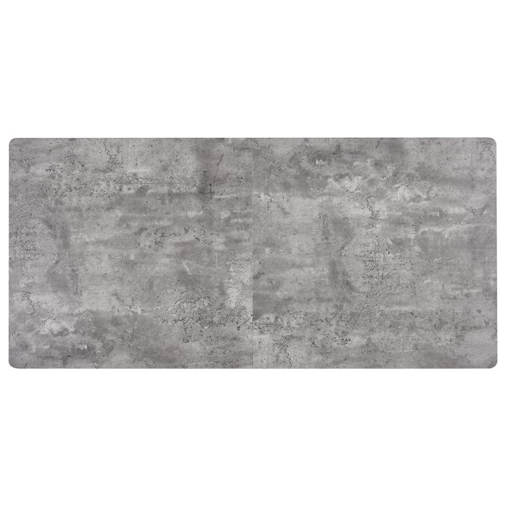 Tavolo da Pranzo Grigio 160x80x75 cm in MDF | homemem39