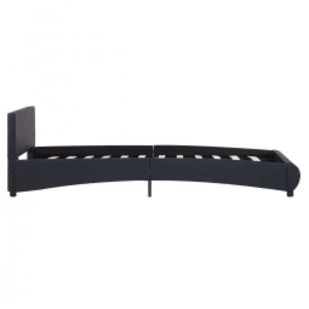 Giroletto con LED Nero in Similpelle 100x200 cm | homemem39