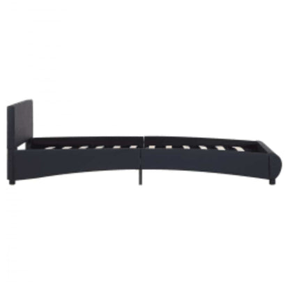 Giroletto con LED Nero in Similpelle 100x200 cm | homemem39