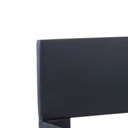 Giroletto con LED Nero in Similpelle 100x200 cm | homemem39