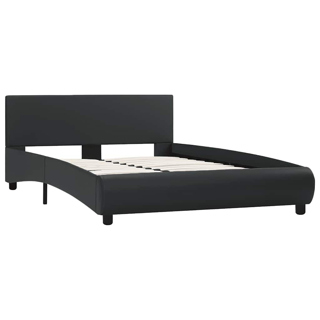 Giroletto con LED Nero in Similpelle 120x200 cm | homemem39