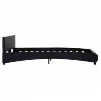 Giroletto con LED Nero in Similpelle 140x200 cm | homemem39